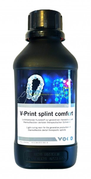 V-Print splint comfort 385nm clear 6126 - 1000g