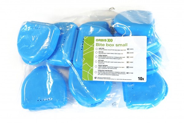 Orbi KFO Spangenbox klein hellblau 245452 - 10 Stück
