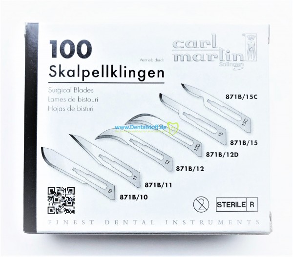 Skalpellklingen steril