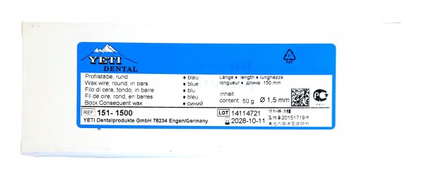 Profilstäbe, rund, blau Ø 1,5mm - 151-1500 - 50g