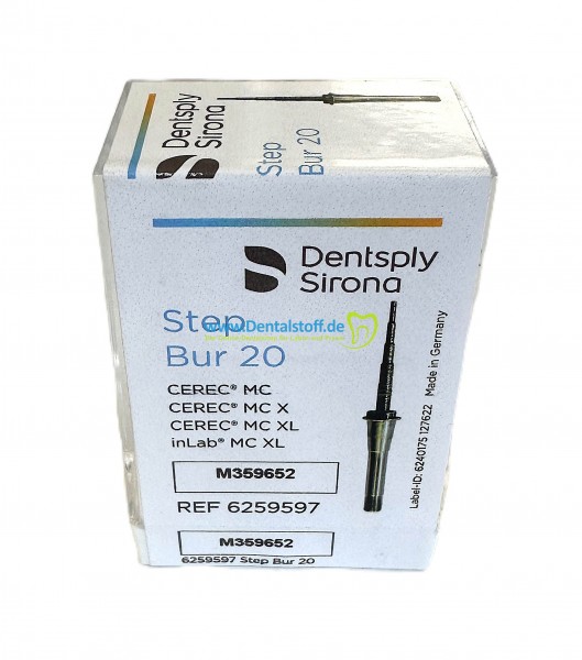 Cerec Inlab MC XL Diamanten Step Bur 20 6259597 - 6 Stück