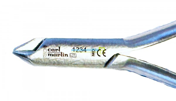Drahtbiegezange Aderer 11,5cm - max. 0,7mm - 1234
