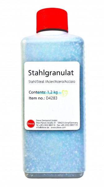 Stahlgranulat D4283 bleifrei - 1,2 Kg