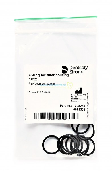 O Ringe für DAC Universal Filterdeckel 6079532 - 10 Stück