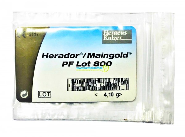 Herador Maingold PF Lot 800 - Lot für Aufbrennkeramiklegierung 14840000 - 4g
