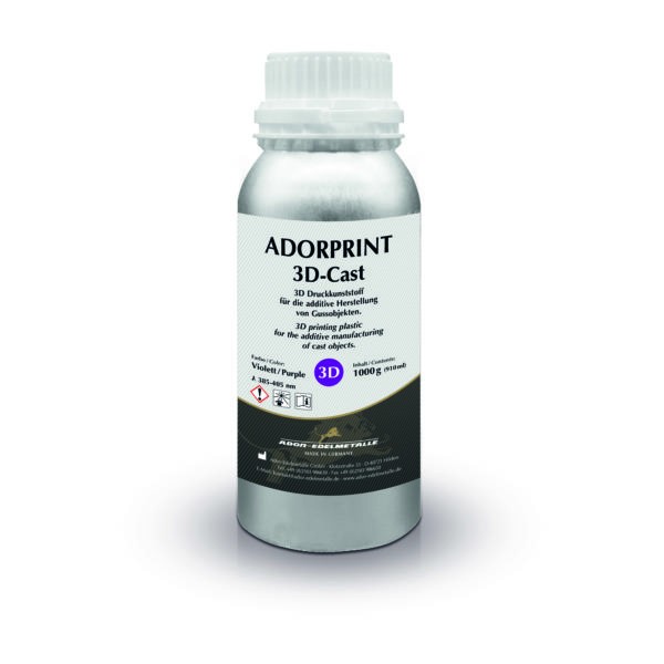 Adorprint 3D Cast Druckerkunststoff violett 9824 - 1000g