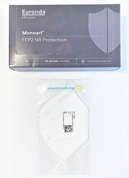 Monoart Atemschutzmaske FFP2 NR Protection weiß - 10 Stück