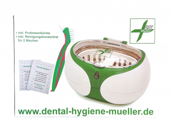 Dental Ultraschall Reinigungsgerät 15000 mit herausnehmbarem Reinigungskorb - Set