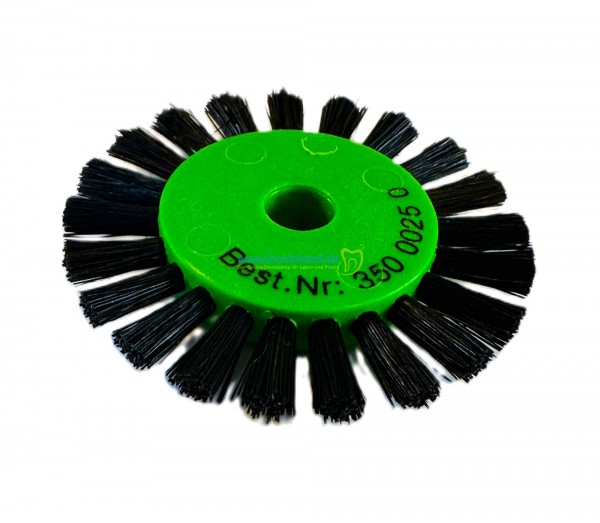 Polierrundbürsten Chungking schwarz spitz Ø 44 mm, 1 Reihe 35000250 - 12 Stück
