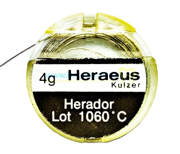 Herador Lot 1060 - Lot für Aufbrennkeramiklegierungen 15810000 - 4g