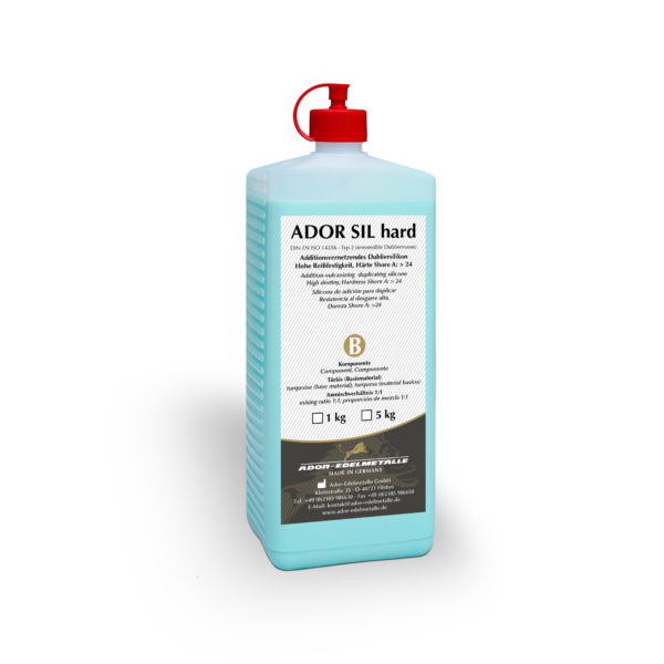 Ador Sil Hard Dubliersilikon weiss/türkis