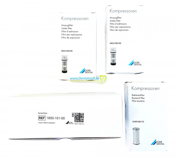 Sterilfilter für 2-Zylinder Kompressoren 5250-980-61 Set