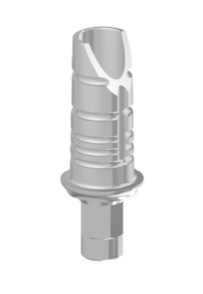 ixx2 CAD CAM Titanklebebasis inkl. Zentralschraube