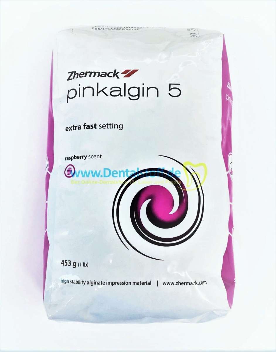 Zhermack Pinkalgin 5 Alginat Abformmaterial C302140 Dentalstoff.de Der für Labor