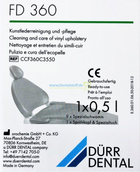 FD 360 Kunstlederreinigungsmittel CCF360C3550 - Set