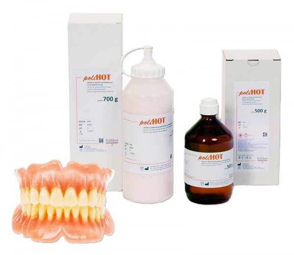 Polihot Heißpolymerisat PMMA Prothesenkunststoff