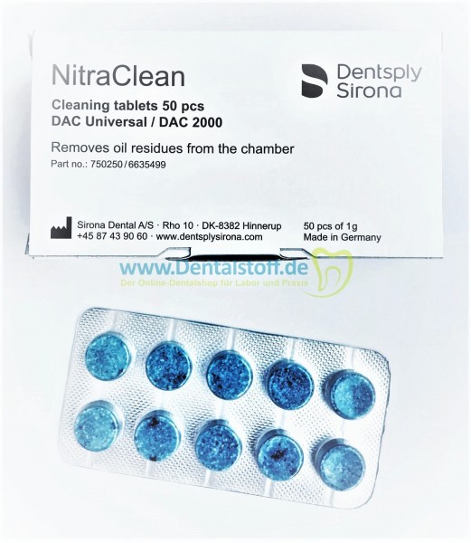 DAC NitraClean Universal Reinigungstabletten 6635499 - 50 Stück