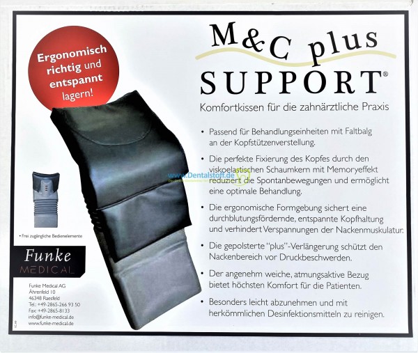 Funke M & C Plus Support Kopfstütze anthrazit 6075