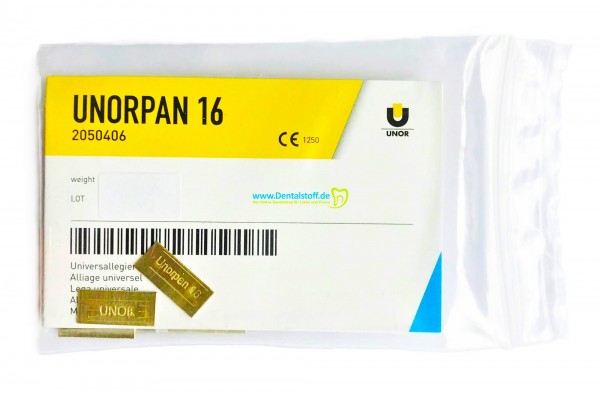 Unorpan 16 hochedel - Universallegierung 2050406 - 25g