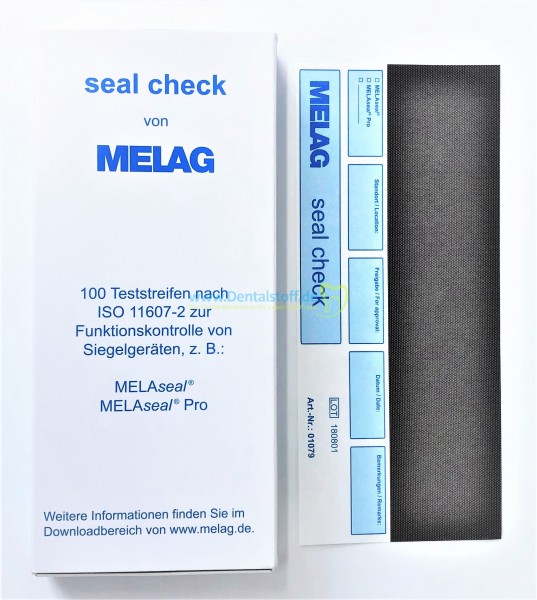 MELAcontrol Seal Check Teststreifen 01079 - 100 Stück