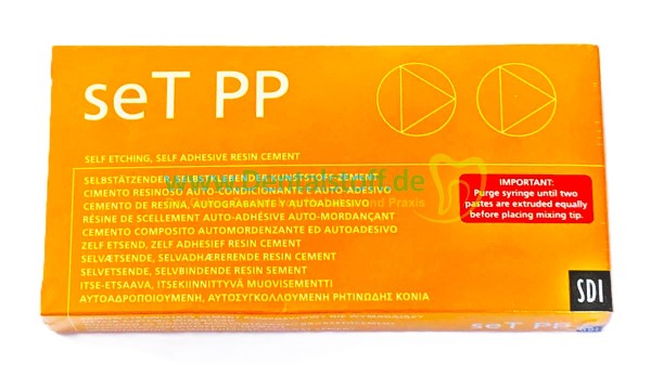 SET PP Kunststoffzement Spritze