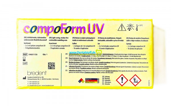 compoForm UV 12-tlg. 54001150