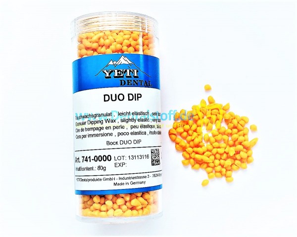 Duo Dip Tauchwachs Granulat orange 741-0000 - 80g