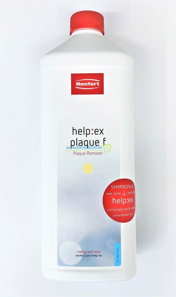 Helpex plaque f Reinigungsflüssigkeit 6700-0100 - 4x1 Liter