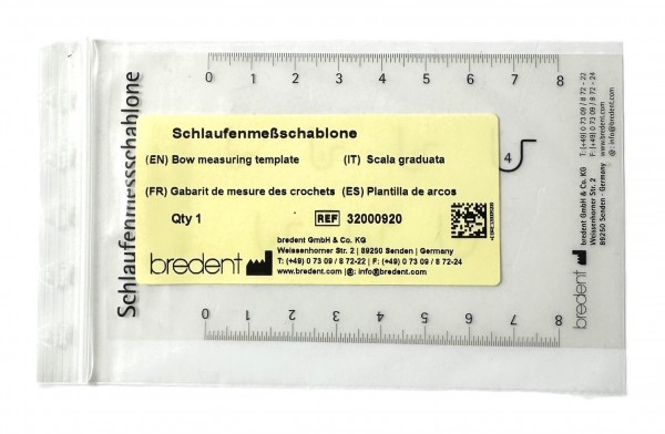 Schlaufenmeßschablone 32000920