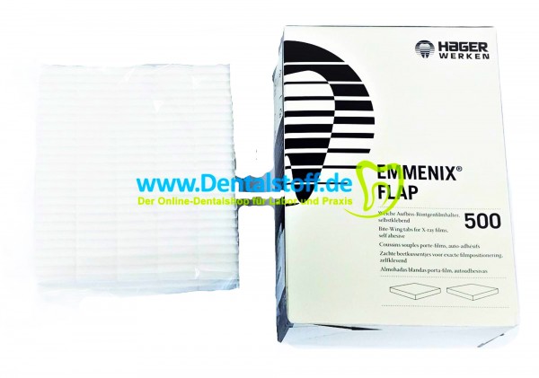 Emmenix Flap Röntgenfilmhalter weich selbstklebend 656303 - 500 Stück