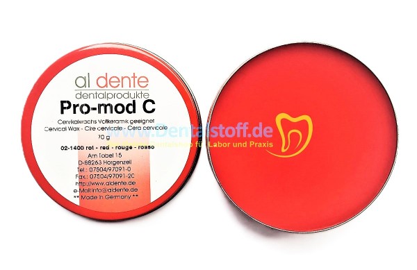 Pro mod C Cervikalwachs rot 02-1400 - 70g