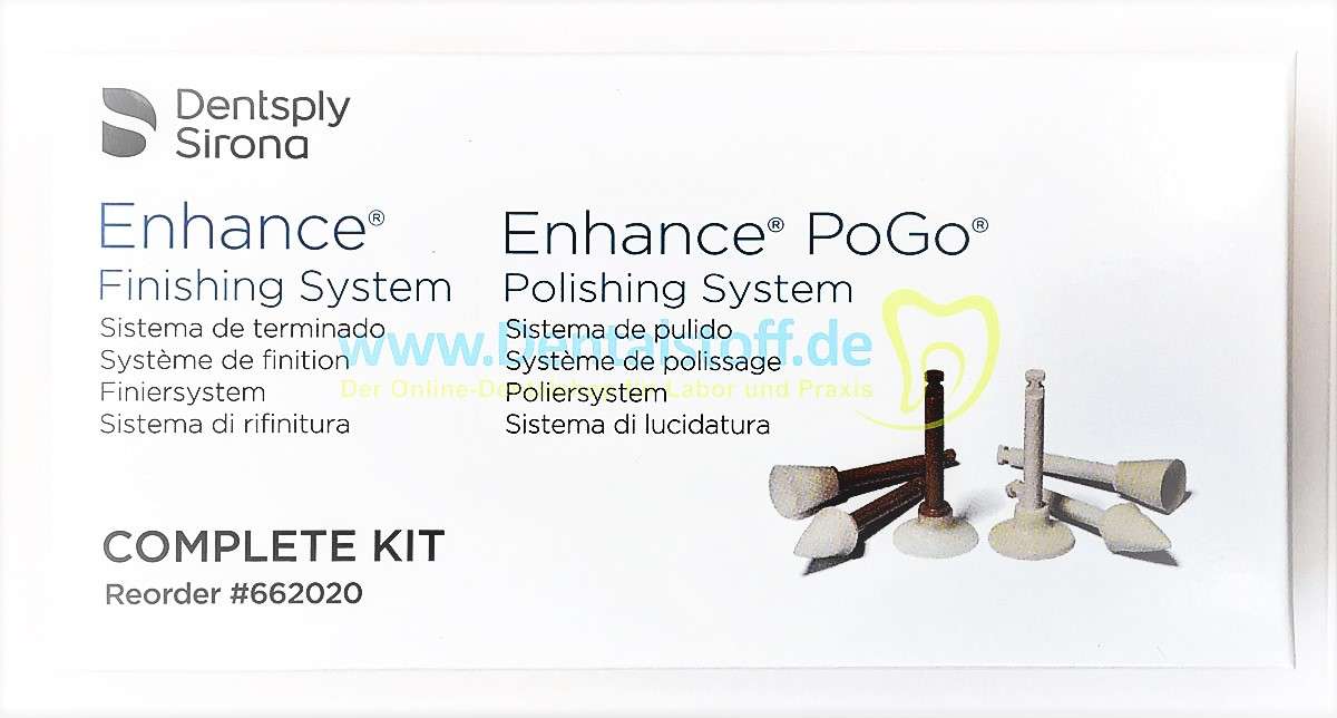Dentsply Enhance PoGo Polierer Dentalstoff Der