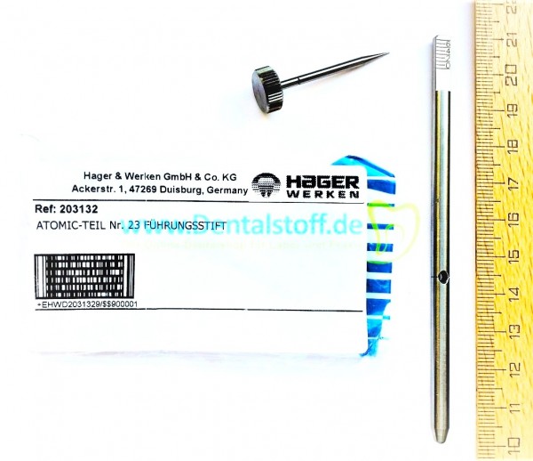 Atomic Führungsstift Nr. 23 mit Inzisaldorn 203132