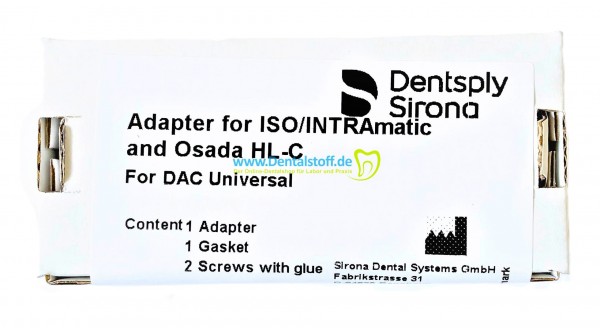 DAC Adapter für Blue Deckel ISO/INTRAMATIC Adapter 6051648