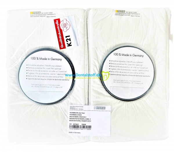 Filterbeutel für MC X5 6573617 - 2 Stück
