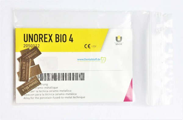 Unorex Bio 4 hochedel - Aufbrennlegierung 2050112