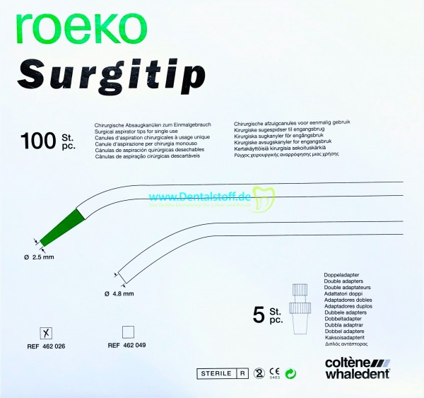Surgitip Chirurgische Absaugkanülen steril