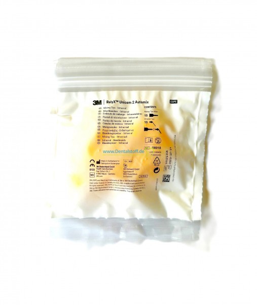 RelyX Unicem 2 Mischkanülen kurz gelb + Intraoraltips 56918 - 15 Stück