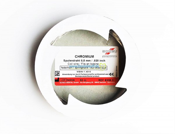 Chromium Draht federhart