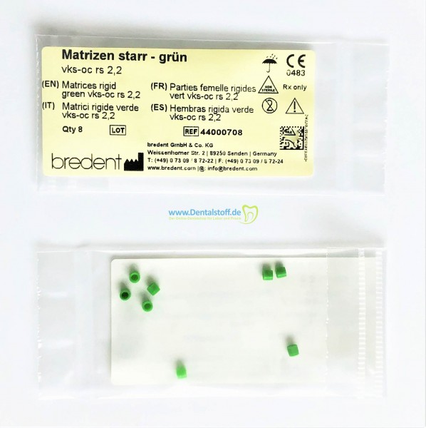 VKS OC RS Matrizen, starr / Zubehör