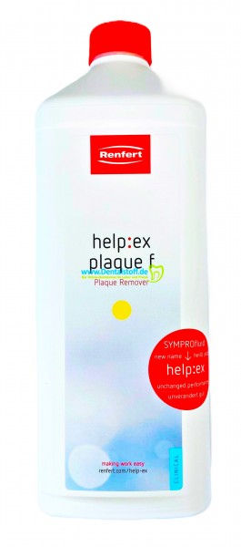 Helpex plaque f Reinigungsflüssigkeit 6700-0100 - 4x1 Liter