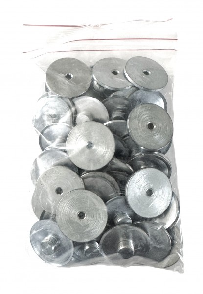 Magnetplatten M8 576640 - 50 Stück