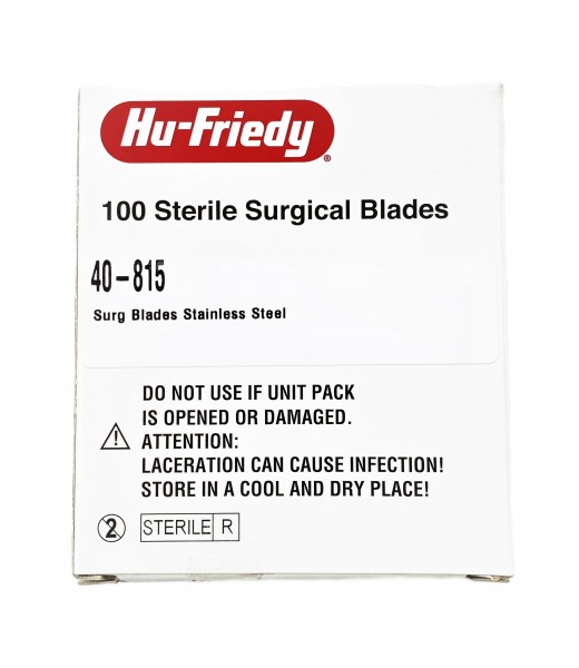 Skalpellklingen steril Edelstahl Fig.15 40-815