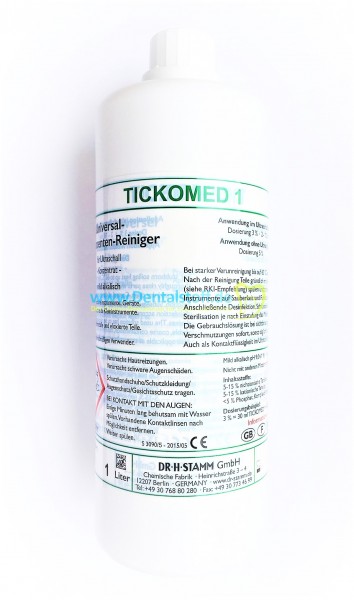 Tickomed 1 Universalreiniger für Ultraschallgeräte