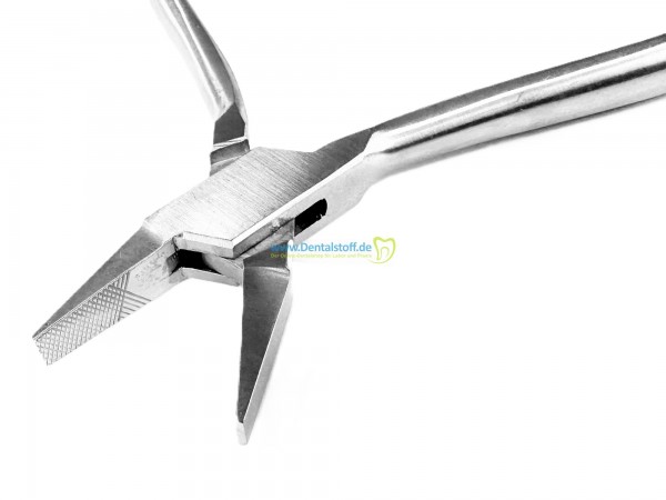 Flachzange 13cm gerieft HSL 474-13