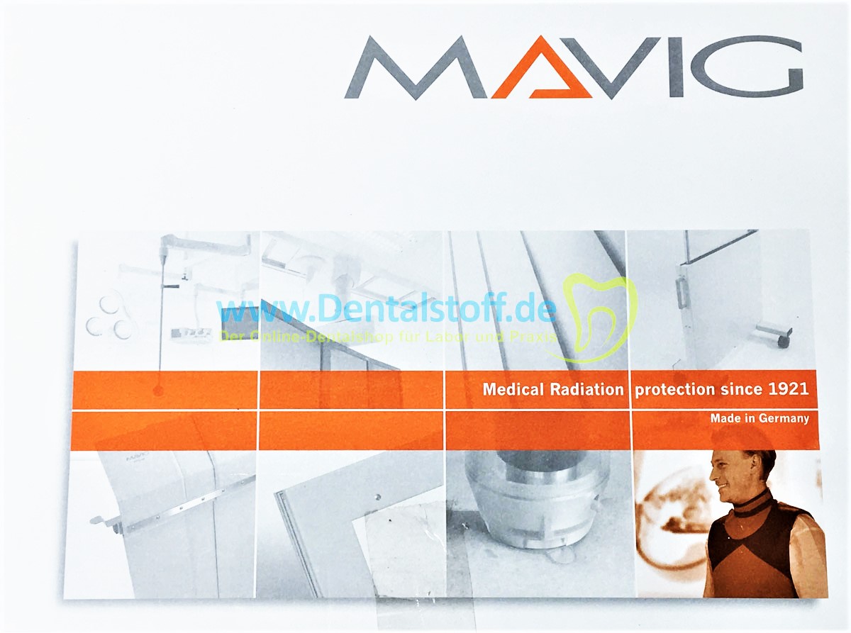 Mavig Panoramaschürze 635E für Erwachsene Dentalstoff
