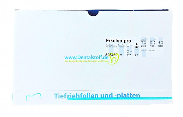 Erkoloc Pro Tiefziehfolien klar