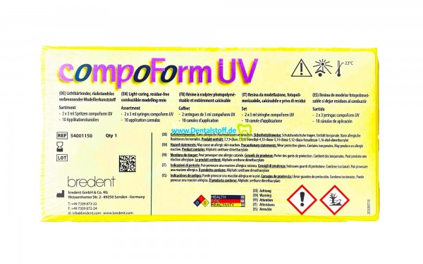 compoForm UV 12-tlg. 54001150