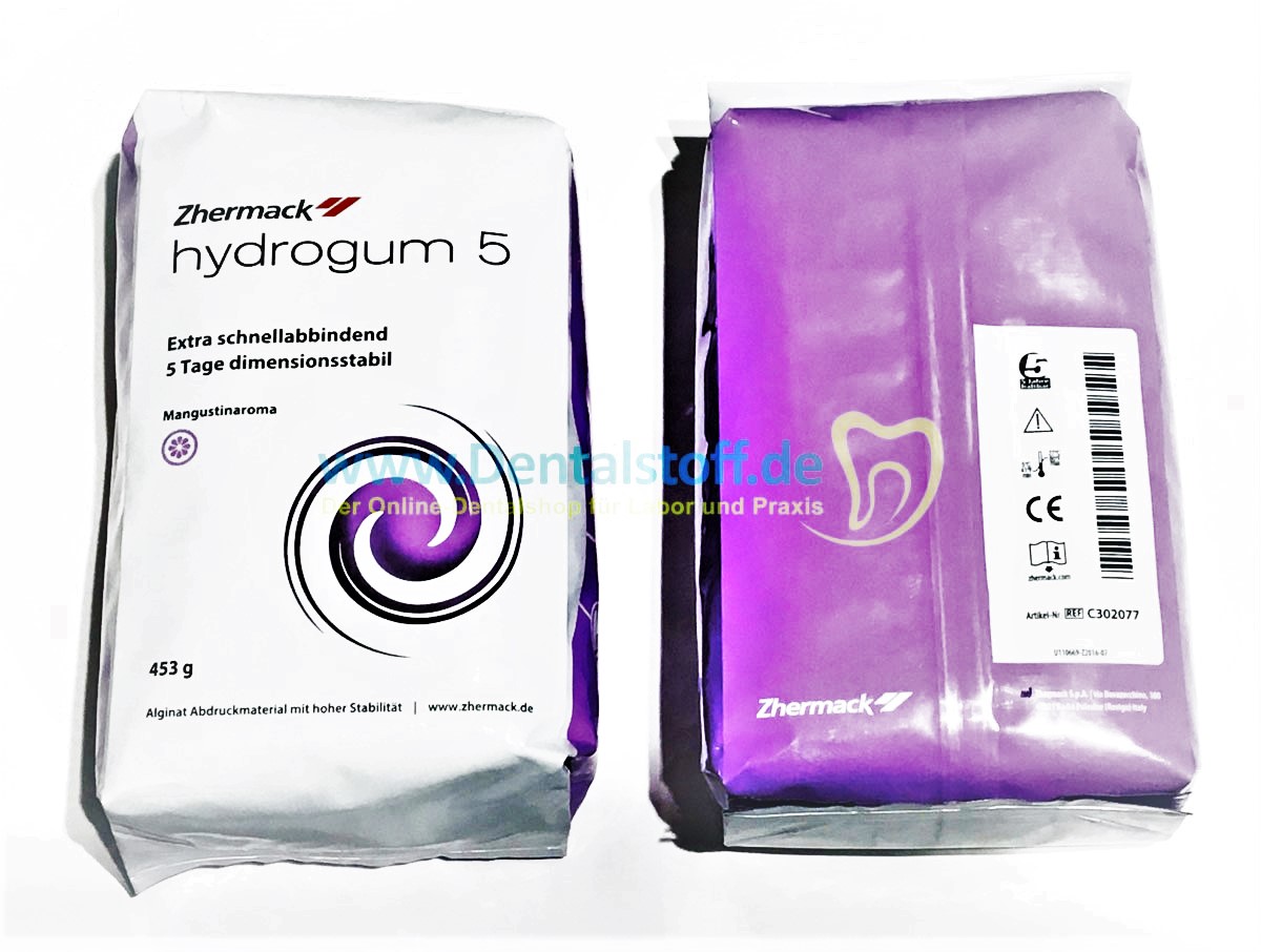 Zhermack Hydrogum 5 Alginat Abformmaterial C302077 | Dentalstoff.de ...