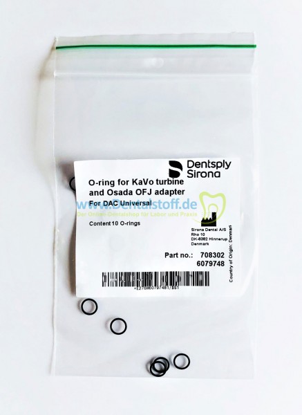 O Ringe für DAC KaVo-Adapter, groß 6079748 - 10 Stück